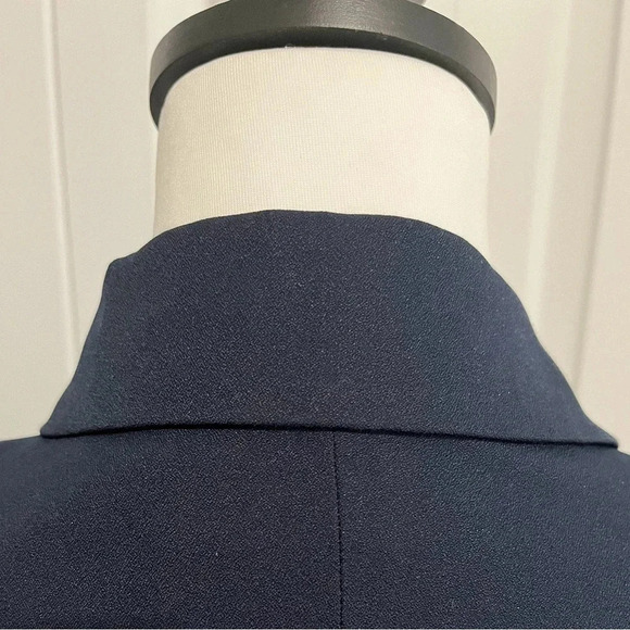 NWT! Molly Bracken ladies woven Blazer. Navy blue size large - Picture 6 of 7